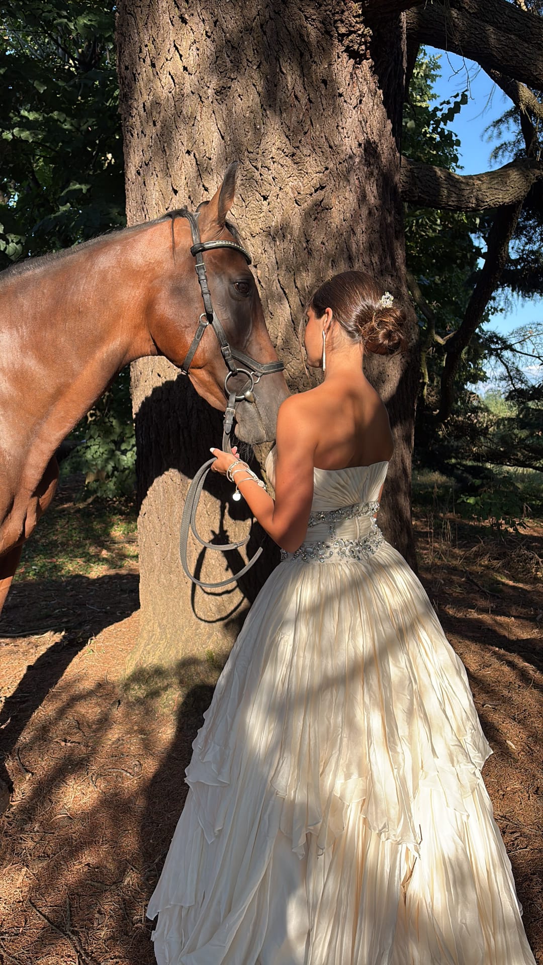 Abito da Sposa Principessa con Strascico