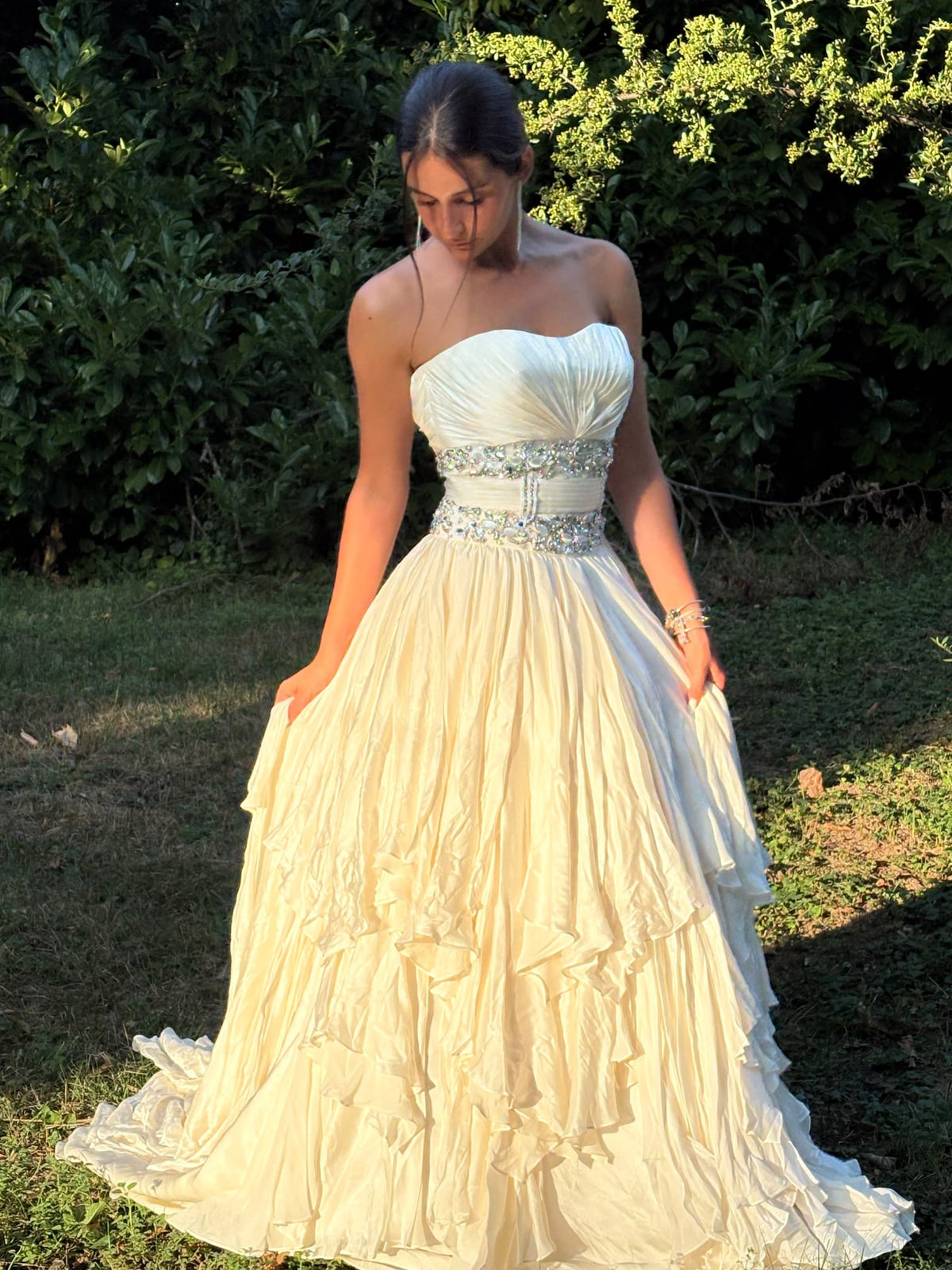 Abito da Sposa Principessa con Strascico